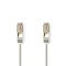 Nedis CCGP85121GY75 UTP / FTP Cat5 patch kábel, RJ45 aranyozott érintkezők, 10/100/1000 Mbit/s, hossz 7,5m