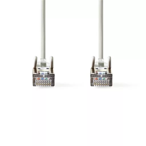Nedis CCGP85121GY75 UTP / FTP Cat5 patch kábel, RJ45 aranyozott érintkezők, 10/100/1000 Mbit/s, hossz 7,5m