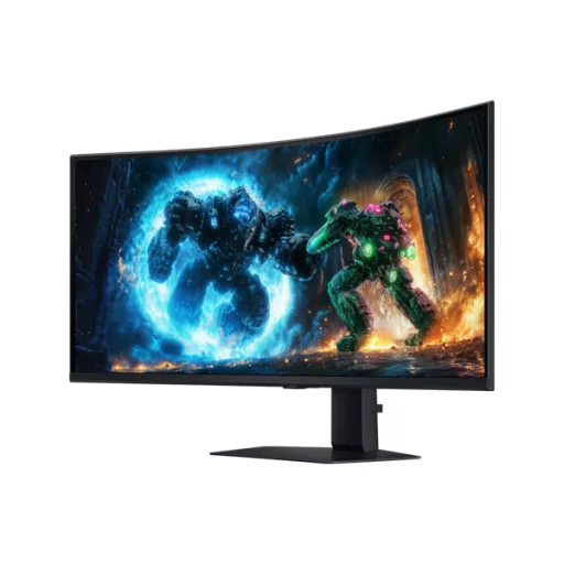 SAMSUNG Odyssey G7 G75F Ívelt Gaming VA monitor 40", 5120x2160, 21:9, 350cd/m2, 1ms,  DisplayPort/2xHDMI/2xUSB-A/USB-B