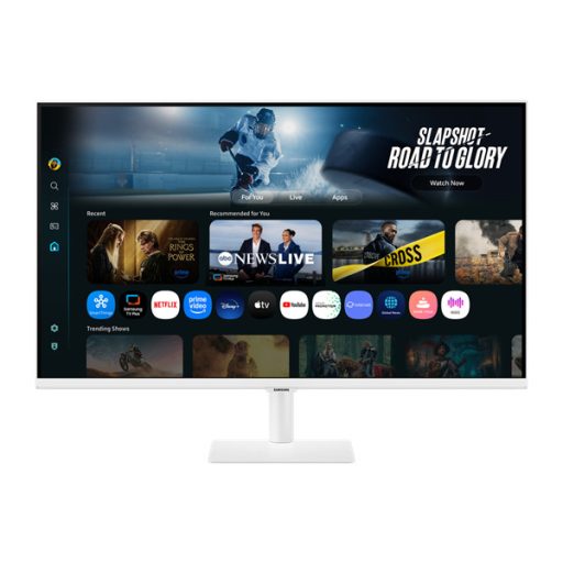 SAMSUNG M7 VA 4K Smart monitor 32", 3840x2160, 16:9, 300cd/m2, 4ms, HDMI/USB-C, hangszóró, Fehér