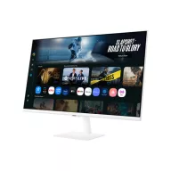   SAMSUNG M7 VA 4K Smart monitor 32", 3840x2160, 16:9, 300cd/m2, 4ms, HDMI/USB-C, hangszóró, Fehér