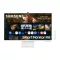 SAMSUNG M8 M80F Vision AI Smart 4K monitor 32", 3840x2160, 16:9, 400cd/m2, 4 ms, HDMI/2xUSB/1xUSB-C, hangszóró, Fehér