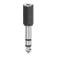 HAMA 205194, FIC ADAPTER SZTEREO 6,3MM JACK DUGÓ - 3,5MM JACK ALJ