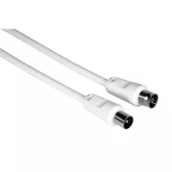   HAMA 205028, FIC ECO ANTENNAKÁBEL 75DB, FEHÉR 25DB/CSG 1,5M