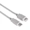 HAMA 200905, FIC USB KÁBEL A-A TÍPUS  1,8M ECO, SZÜRKE