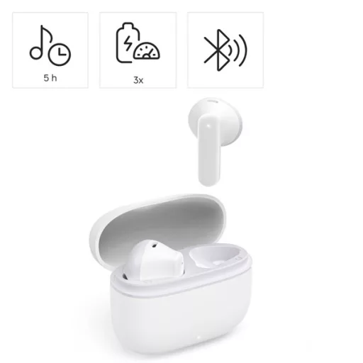 HAMA  221753, BLUETOOTH HEADSET "FREEDOM LIGHT II." TWS, FEHÉR