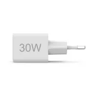  HAMA 201992, UNIVERZÁLIS HÁLÓZATI USB & TYPE-C  MINI TÖLTŐ,"PD/QC" (30W), FEHÉR
