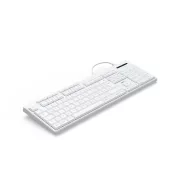 HAMA 173053, BILLENTYŰZET "CK-200",USB, FEHÉR