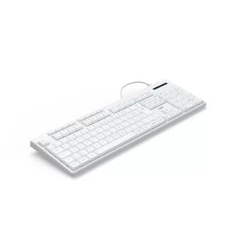 HAMA 173053, BILLENTYŰZET "CK-200",USB, FEHÉR