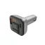 HAMA 14169, FM TRANSZMITTER (USB, TYPE-C, MICROSD, BT, QC 3.0/PD) + TELEFON KIHANGOSÍTÓ