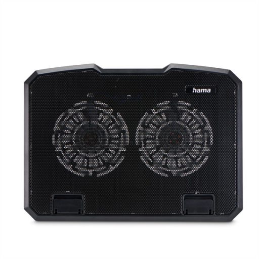 HAMA 126806, NOTEBOOK HŰTŐ "BLACK METAL", 15.6", FEKETE