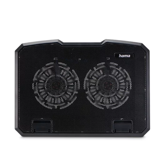 HAMA 126806, NOTEBOOK HŰTŐ "BLACK METAL", 15.6", FEKETE