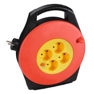   HAMA 121960, KÁBELDOB/HOSSZABBÍTÓ 4 CSATLAKOZÓS, 10M,BELT.