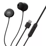 MAXELL Fülhallgató, IN-BAX, fekete, USB-C