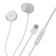 MAXELL Fülhallgató, IN-BAX, fehér, USB-C