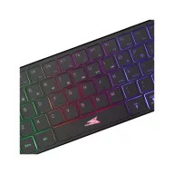   BARACUDA BGK-04141B-US SEAHORSE-B-US vezetékes gamer billentyűzet, angol, 64 gomb