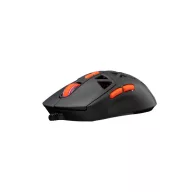   BARACUDA BGM-091B SEAL-B vezetékes gamer egér, 12800 dpi, fekete