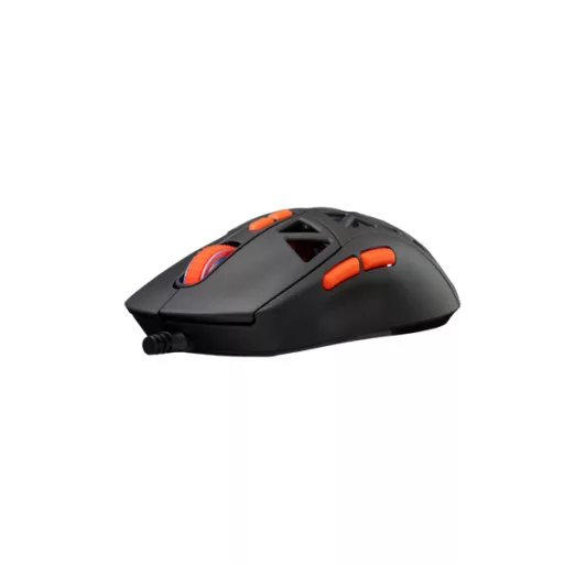 BARACUDA BGM-091B SEAL-B vezetékes gamer egér, 12800 dpi, fekete
