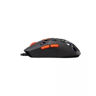   BARACUDA BGM-091B SEAL-B vezetékes gamer egér, 12800 dpi, fekete