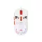 BARACUDA BGM-091W SEAL-W vezetékes gamer egér, 12800 dpi, fehér