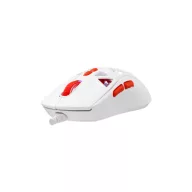   BARACUDA BGM-091W SEAL-W vezetékes gamer egér, 12800 dpi, fehér
