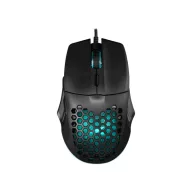   BARACUDA BGM-101B PENGUIN-B vezetékes gamer egér, 3600 dpi, rainbow MX8736B, fekete