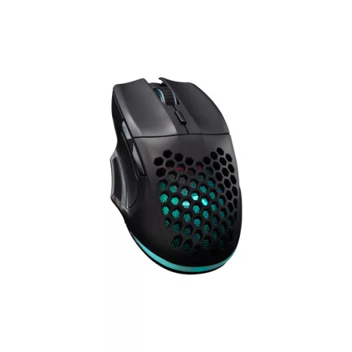 BARACUDA BGM-101B PENGUIN-B vezetékes gamer egér, 3600 dpi, rainbow MX8736B, fekete