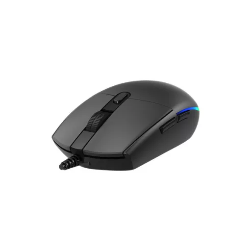 BARACUDA BGM-111B CRAB-B vezetékes gamer egér, 3600dpi, fekete