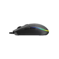   BARACUDA BGM-111B CRAB-B vezetékes gamer egér, 3600dpi, fekete
