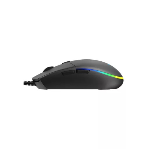 BARACUDA BGM-111B CRAB-B vezetékes gamer egér, 3600dpi, fekete