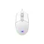 BARACUDA BGM-112W CRAB-W vezetékes gamer egér, 3600dpi, fehér