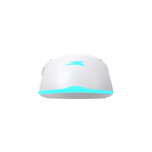 BARACUDA BGM-122W TURTLE-W vezetékes gamer egér, 3200dpi 6D, fehér