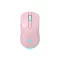 BARACUDA BGM-124P TURTLE-P vezetékes gamer egér, 3200dpi, pink
