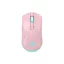 BARACUDA BGM-124P TURTLE-P vezetékes gamer egér, 3200dpi, pink