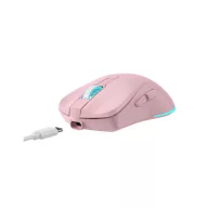   BARACUDA BGM-124P TURTLE-P vezetékes gamer egér, 3200dpi, pink