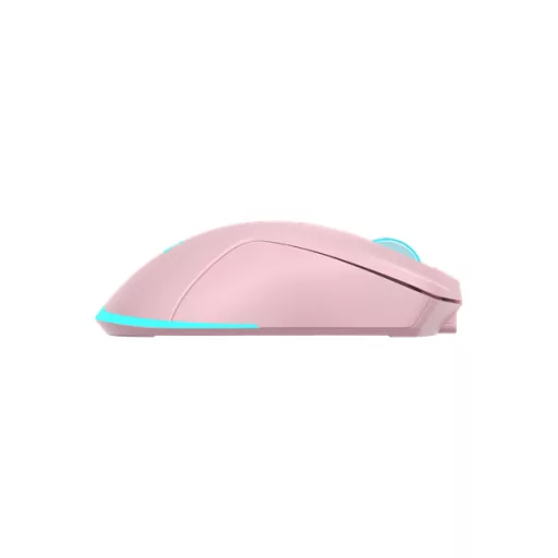 BARACUDA BGM-124P TURTLE-P vezetékes gamer egér, 3200dpi, pink