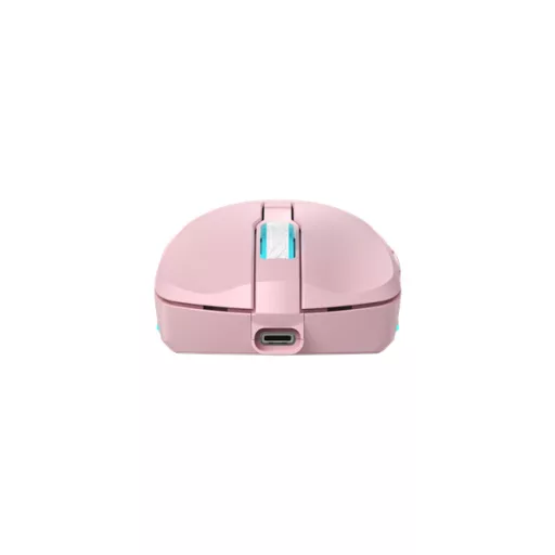 BARACUDA BGM-124P TURTLE-P vezetékes gamer egér, 3200dpi, pink