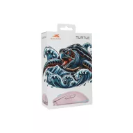   BARACUDA BGM-124P TURTLE-P vezetékes gamer egér, 3200dpi, pink