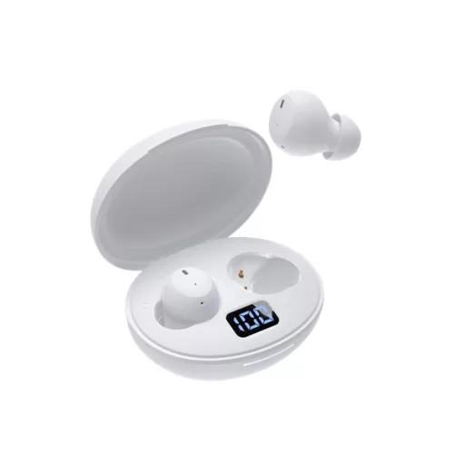 WHITE SHARK GEB-TWS02W VORTEX-W bluetooth fülhallgató, fehér
