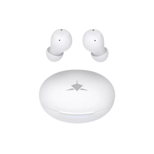WHITE SHARK GEB-TWS02W VORTEX-W bluetooth fülhallgató, fehér