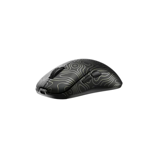WHITE SHARK WGM-5015G AERO-G 6D/10000 dpi, vezeték nélküli gamer egér, fekete/arany