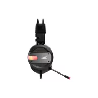   BARACUDA BGH-031B CONCH-B vezetékes gamer fejhallgató mikrofonnal, fekete