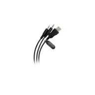   BARACUDA BGH-031B CONCH-B vezetékes gamer fejhallgató mikrofonnal, fekete
