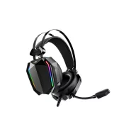   BARACUDA BGH-041B SEAGUL-B vezetékes gamer fejhallgató mikrofonnal, fekete