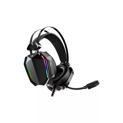 BARACUDA BGH-041B SEAGUL-B vezetékes gamer fejhallgató mikrofonnal, fekete