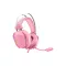 BARACUDA BGH-041P SEAGUL-P gamer fejhallgató mikrofonnal, pink