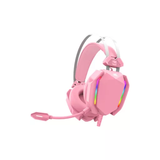 BARACUDA BGH-041P SEAGUL-P gamer fejhallgató mikrofonnal, pink