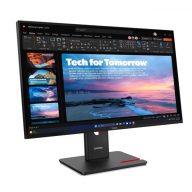   LENOVO Monitor - ThinkVision T27QD-40; 27" QHD 2560x1440 IPS, 16:9, 1500:1, 350cm/m2, 4ms, USB A-C, HDMI, DP, RJ45.
