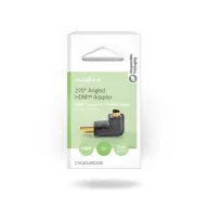   Nedis CVGB34902BK HDMI átalakító adapter, aranyozott, 270°-os szögben elforgatható, pipa