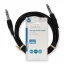 Nedis CAGL23000BK20 6,35 mm sztereo jack dugó (apa) kábel, 2m